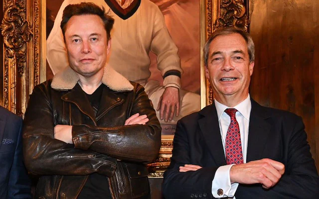 Nigel Farage X