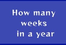 How Many Weeks in a Year