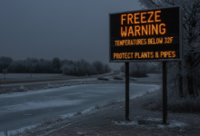 freeze warning