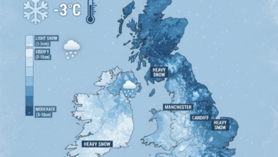 uk snow forecast