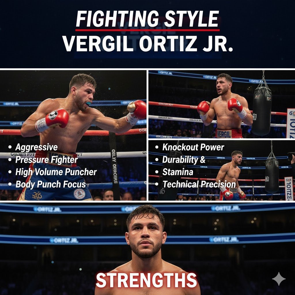 vergil ortiz: undefeated boxing star dominating the light middleweight division
